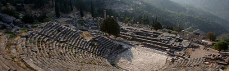 Delfi in Grecia