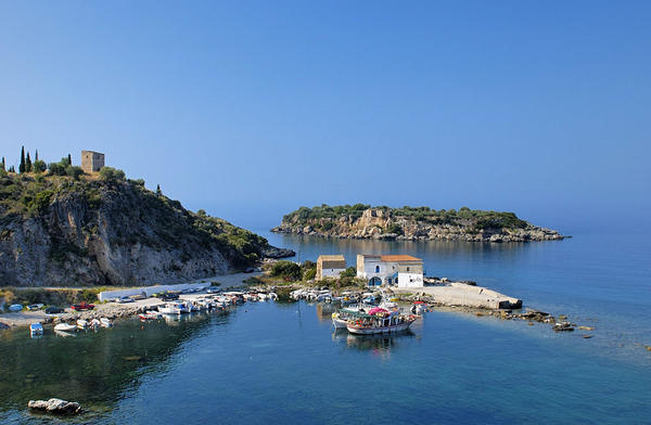 Località costiera del Peloponneso in Grecia.