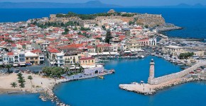 Rethymno a Creta.