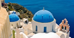 Santorini in Grecia.