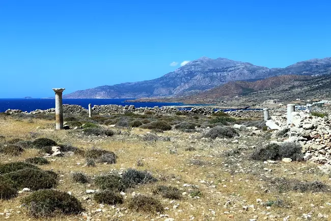L'Acropoli Micenea di Arkasa o Paleokastro, sull'isola di Karpathos.