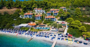 Adrina Beach Hotel a Skopelos sul mare.