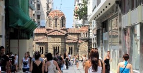 Atene Plaka Shopping.