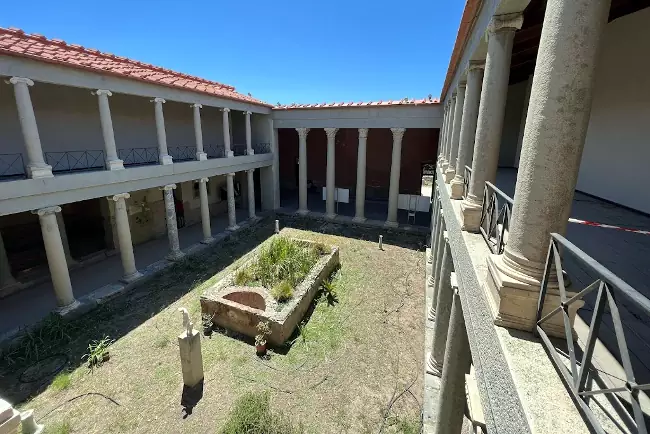 La Casa Romana da visitare sull'isola greca di Kos.