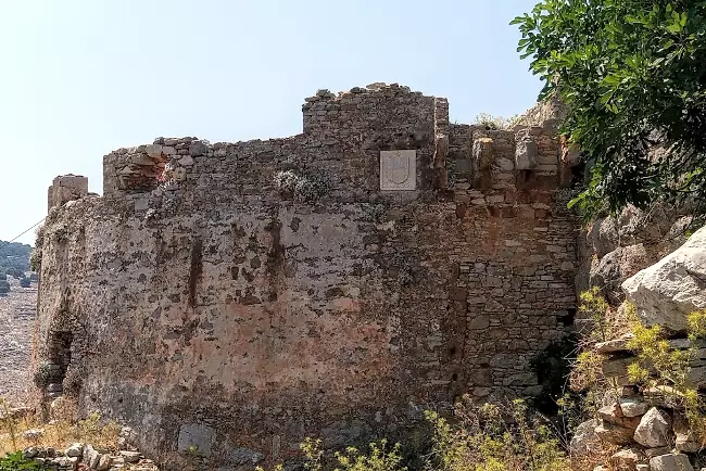 Il Castello dei Cavalieri di San Giovanni a Symi in Grecia.