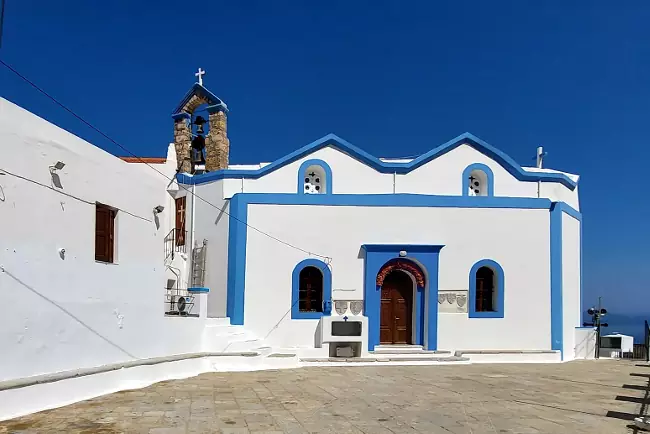 Una bella chiesa da vedere sull'acropoli di Symi.