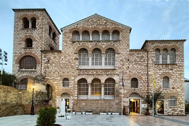 La Chiesa di Agios Dimitrios, il santo patrono di Salonicco.