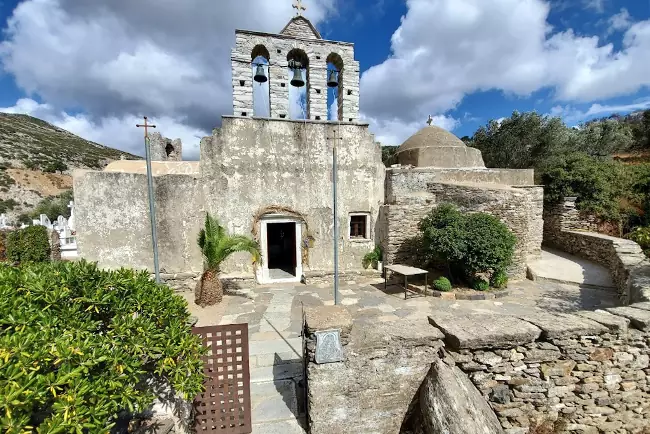 La chiesa di Panagia Drosiani a Naxos è la più antica tra le chiese dell'isola.