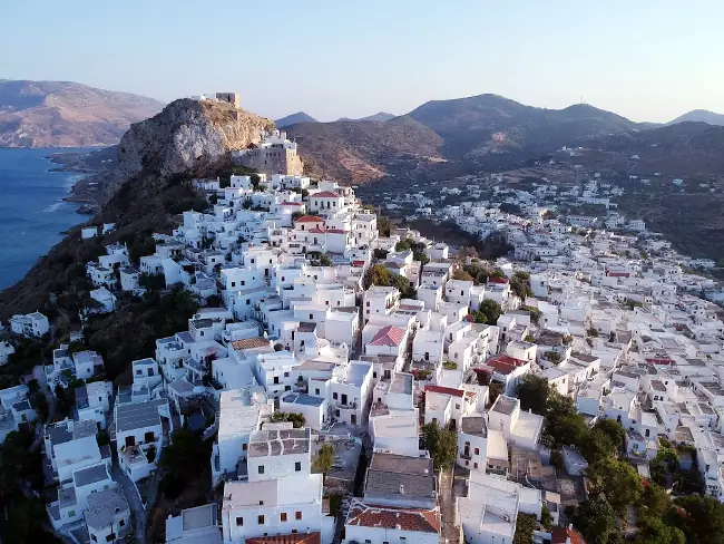 La bellissima Chora di Skyros.