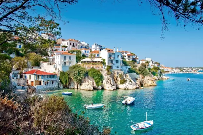 Una splendida immagine delle Isole Sporadi in Grecia.