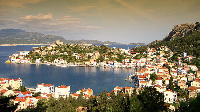 Kastelorizo in Grecia.