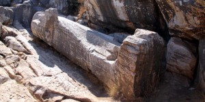 Statue Kouros a Naxos.