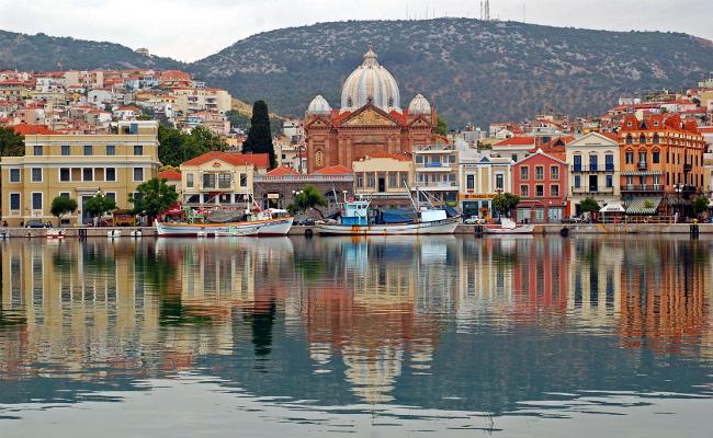 Isola di Lesbo in Grecia.