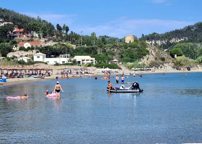 Relax nel mare di Erikoussa in Grecia.