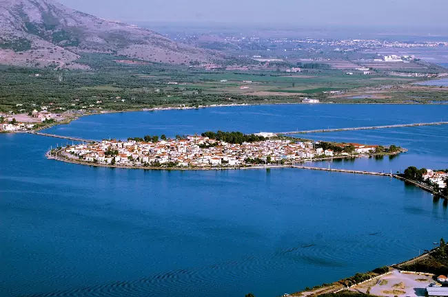 Il parco nazionale della laguna di Messolonghi.