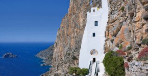 Amorgos, il monastero di Panagia Hozoviotissa.