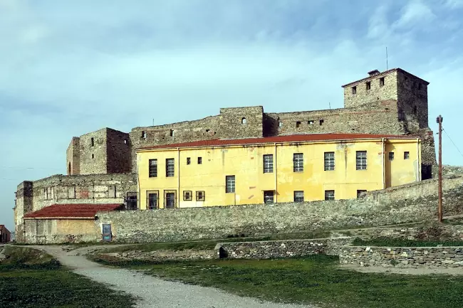 Mura esterne del Castello di Salonicco.