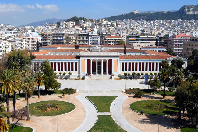 Il Museo Archeologico Nazionale della capitale greca.