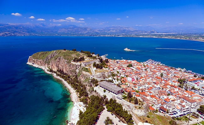 Nafplio in Grecia nel Peloponneso.