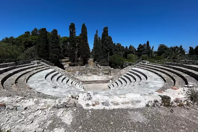 L'Odeon Romano di Kos, un altro dei siti archeologici da vedere.