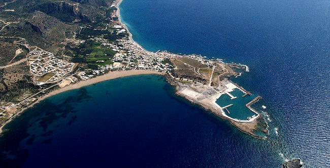 Paleochora isola di Creta, Grecia.