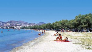 Spiaggia di Papikinou Beach a Milos.