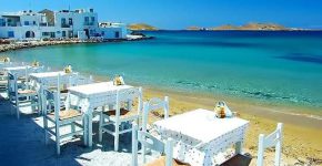 Paros in Grecia.
