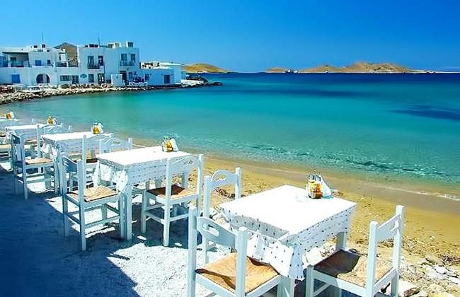 Paros in Grecia.