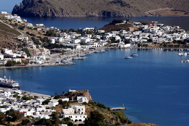 Patmos in Grecia.