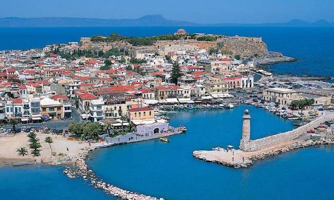 Rethymno a Creta.
