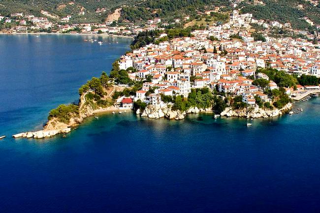 L'isola greca di Skiathos.