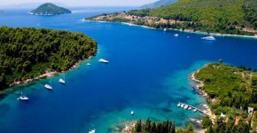 Isola di Skopelos in Grecia.