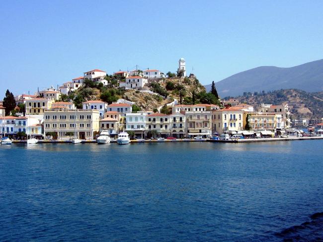 Spetses in Grecia.