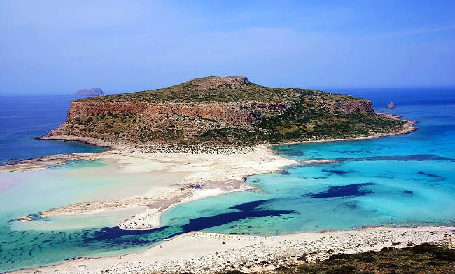 Spiaggia di Balos in Grecia, Creta.