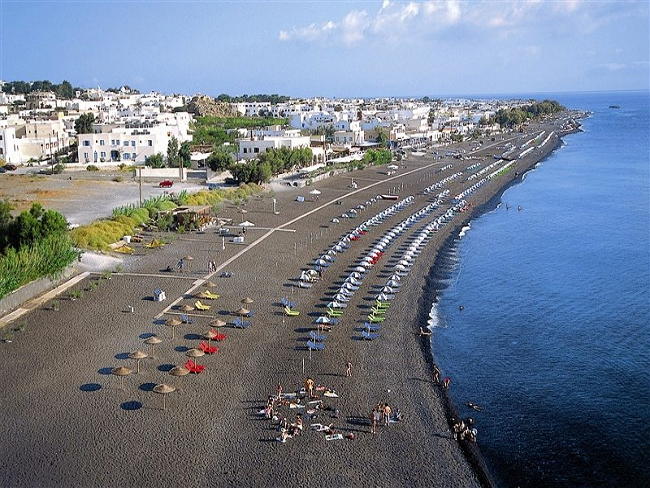 Spiaggia di Kamari, Santorini.