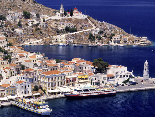 Symi in Grecia.