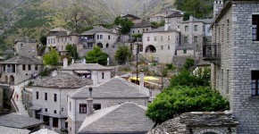 I villaggi di Zagoria in Grecia.