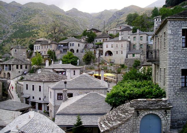 I villaggi di Zagoria in Grecia.